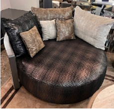 Лежанка Scarlett Round Sofa